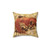 Altamira Bison 2 Square Prehistoric Pillow