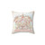 Pastel Carousel Circus Throw Pillow