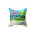 Tropical Caribbean Life Pillow