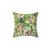 Tropical Vintage Animal Print Pillow