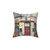 Edinburgh Tynecastle Arms Pillow featuring Scottish architecture and football club