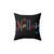 Nollaig Christmas Pillow with Irish Word Art