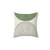 Mid-Century Modern Green Arch Pillow