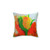Yellow Rosebud Decorative Throw Pillow