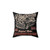 Vintage racing car pillow with retro design
