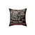 Vintage racing car pillow with retro design