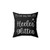 Heeler Glitter Accent Pillow