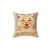 Louis Wain Cat Painting Decorative Pillow