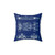 Racing Car Blueprint Pillow