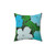 Andy Warhol Inspired Blue Beauty Pillow