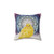 Collaboration Yellow Bird Decorative Throw Pillow