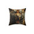 Roaring Tiger Throw Pillow for Jungle Themed Decor