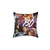 80s Pop Culture Themed Throw Pillow