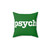 Psych TV Show Pillow Featuring Shawn Spencer's Iconic Title