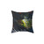 Cosmic Eruption Abstract Art Pillow