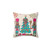 Nutcracker Christmas Bow Pillow for Girls