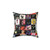 Retro 80s Album Art Decorative Pillow