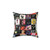 Retro 80s Album Art Decorative Pillow