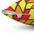 Colorful Rubik's Cube Pattern Pillow