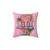 Trixie Motel Sign Throw Pillow