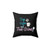 Dogs Coffee and True Crime Podcast Gift Pillow