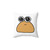 Pou Cute Childhood Pillow