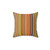 Bold Striped Pillow with Old Skool Stripes Design