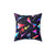 Dark Vaporwave Graphic Pillow