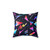 Dark Vaporwave Graphic Pillow