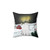 Candlelight Pillow for Cozy Winter Decor