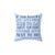 Snarky throw pillow with Alice Roosevelt quote