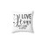 Christian Pillow with Cuss Quote - Love Jesus Pillow