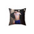 James Lafferty Pillow with Collage Design