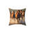 Horses Galloping on the Beach Pillow