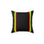 Rasta Stripe Decorative Pillow