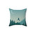 Endor Themed Decorative Throw Pillow