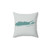 Long Island Sea Glass Green Pillow