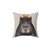 Capybara Orange Yuzu Portrait Pillow