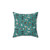 Sighthound Breed Throw Pillow in Green