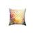 Wildflower Field Watercolor Throw Pillow
