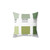 Green Pantone Color Swatch Throw Pillow
