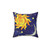 Celestial Stained Glass Decorative Pillow
