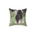 Painted horse decorative pillow