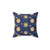 Celestial Bodies Throw Pillow with Night Sky Pattern