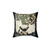Majestic Plum Blossom and Cranes Pillow by Ito Jakuchu