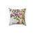 Vibrant Summer Floral Pillow