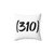 310 Los Angeles CA Pillow for Soft & Cozy Home Decor