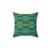 Moquette Aqua Green Pillow