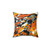 Graffiti Seamless Pattern Throw Pillow