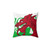 Cozy Welsh Dragon Pillow for Home Decor